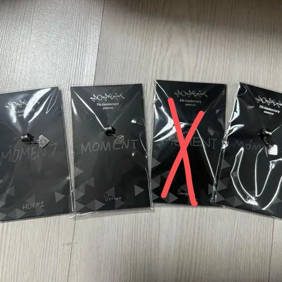 세븐틴 모멘트 7주년 참 (호시, 도겸, 버논)포카x 1