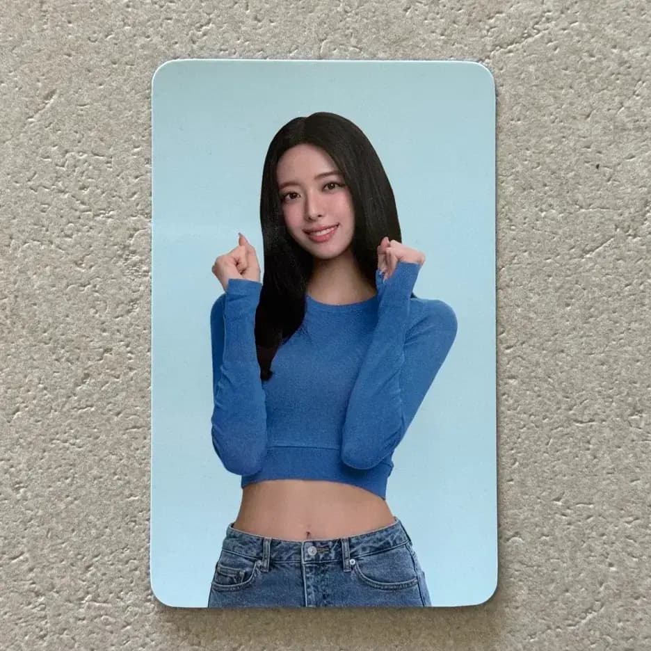 유나 포카 포토카드 (신한은행) 있지 1