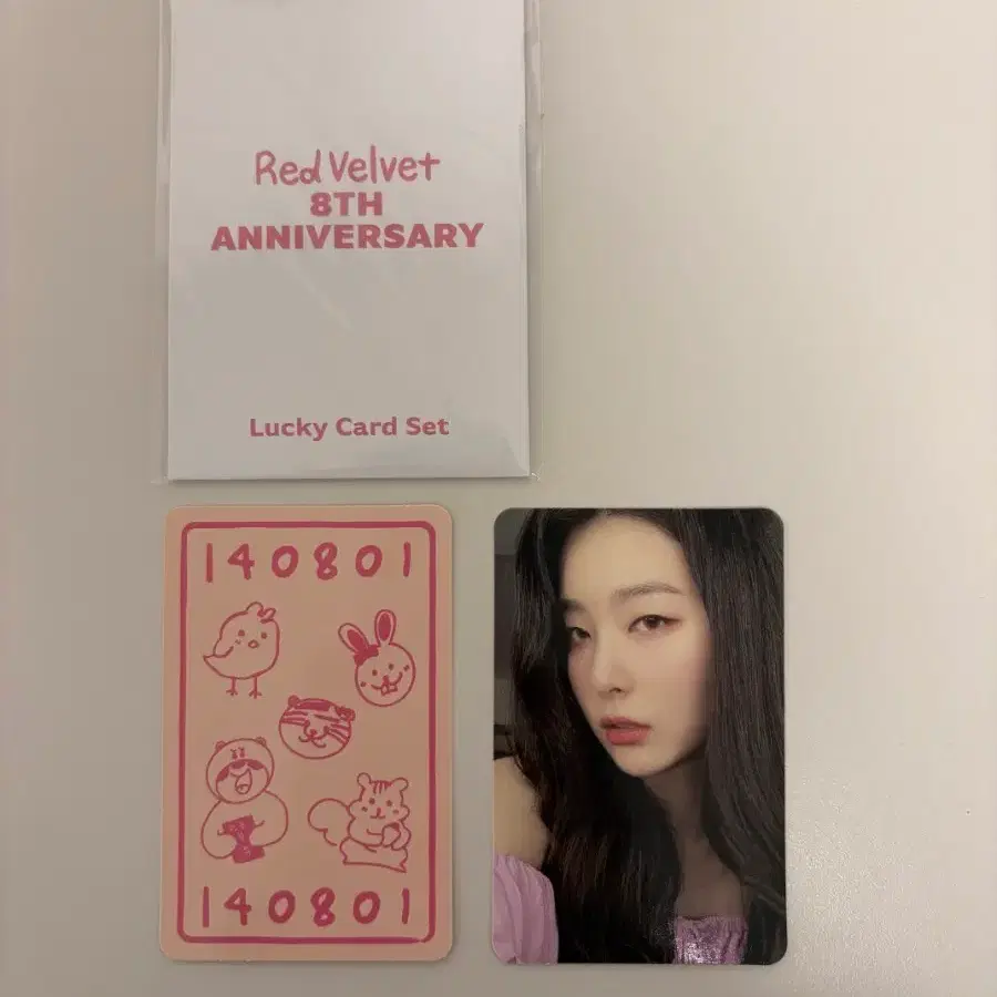 레드벨벳 8주년 슬기 럭키카드 포카 1