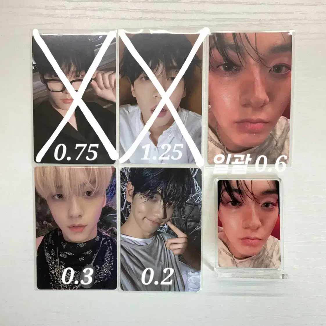 TXT 수빈 포카 생츄어리 템테이션 위버스샵 특전 포토카드 1