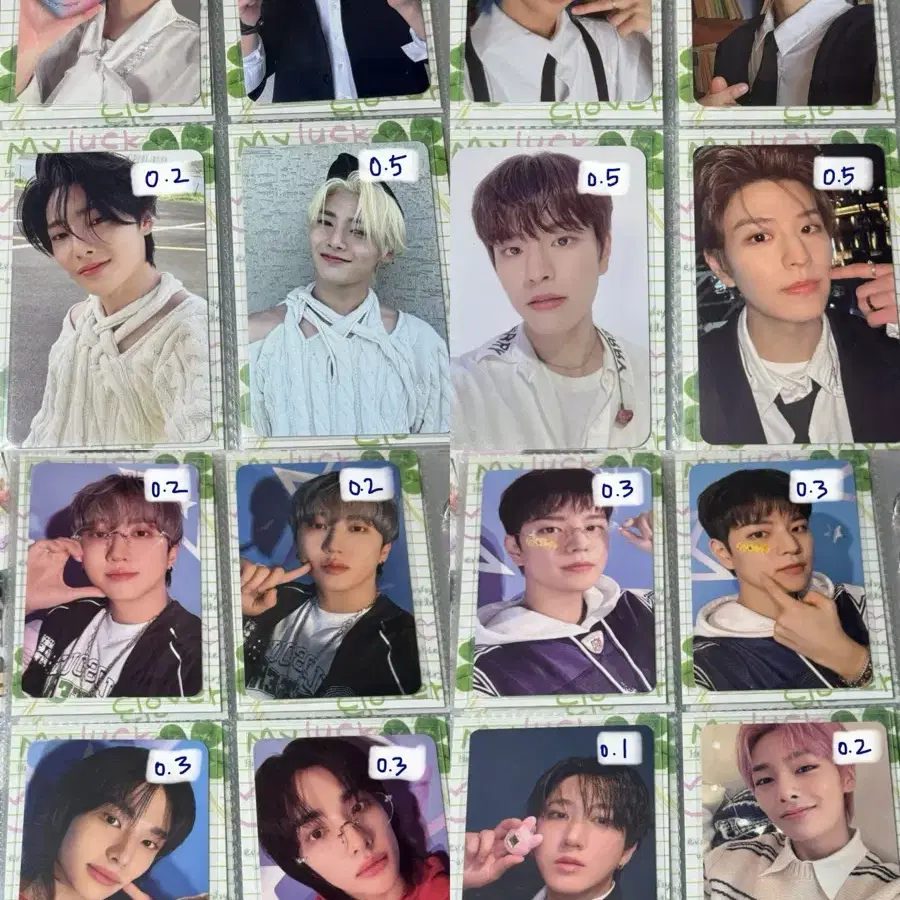 스키즈 시그 포카 맥시던트 방찬리노창빈현진한필릭스승민아이엔 1