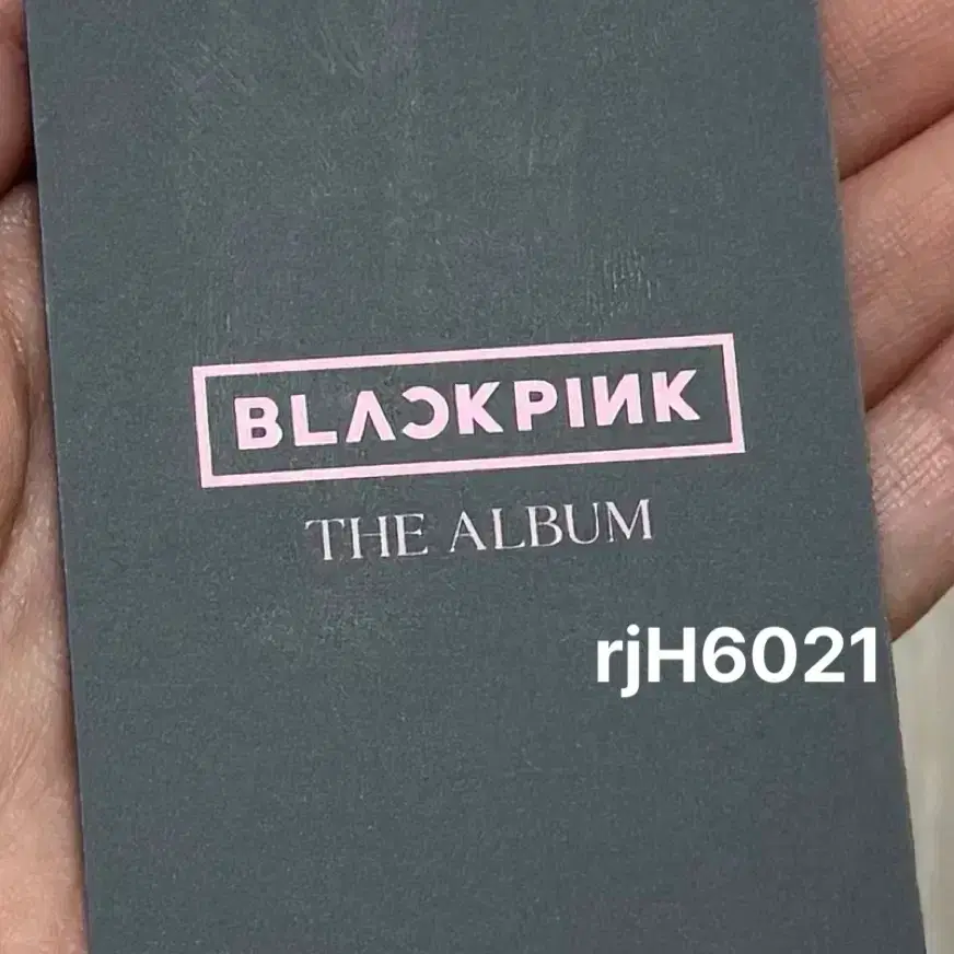 블랙핑크 더앨범 케타포 특전 로제 포카 양도해요 3