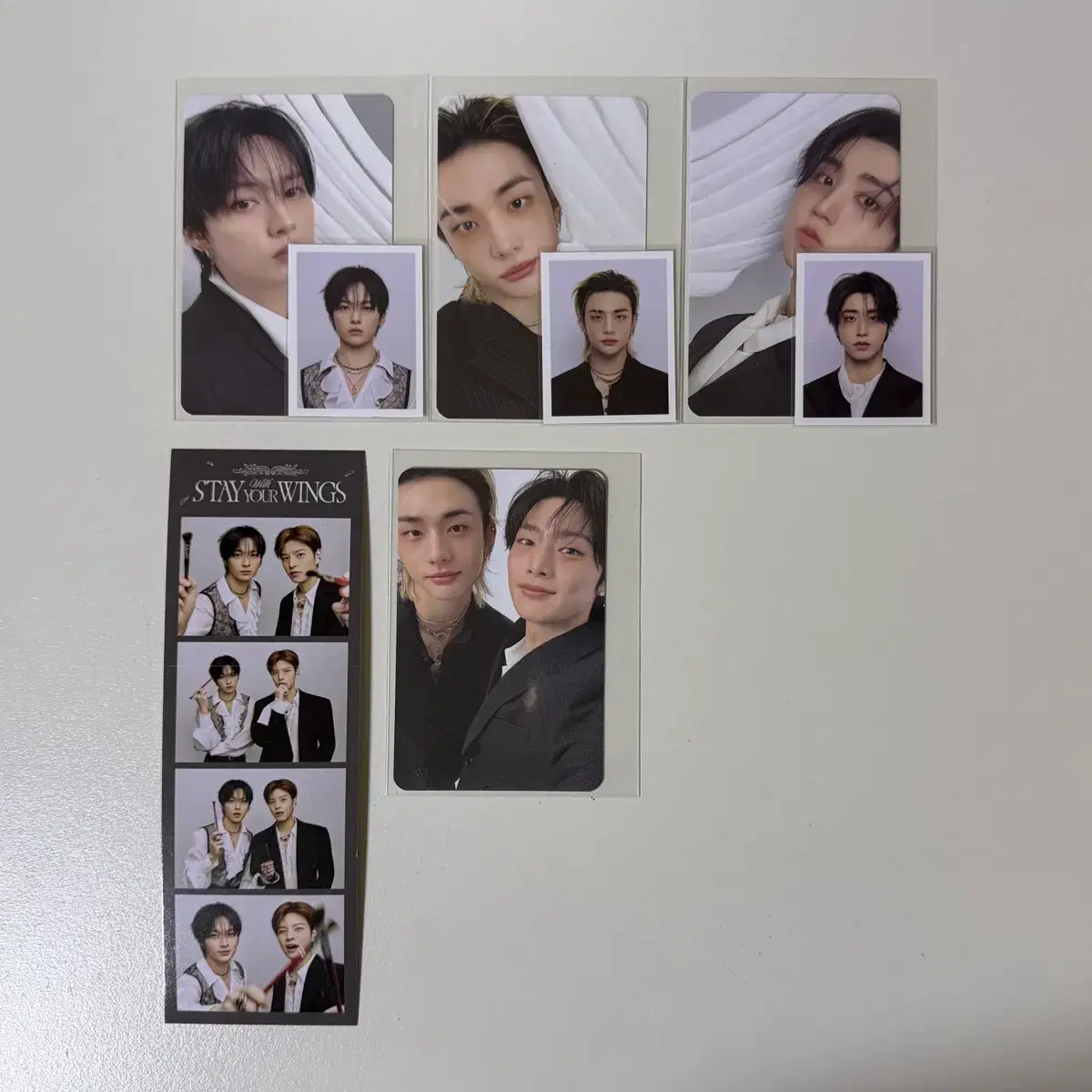 스키즈 스테이 6기 키트 유닛 포카 증명사진 네컷 리노 현진 한 승민 1