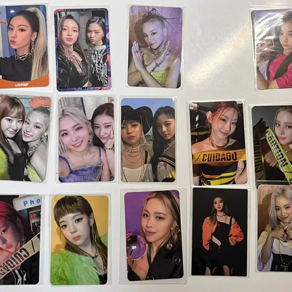 ITZY 있지 포토카드 포카 앨범 낫샤이 워너비 마피아 류진 유나 예지 1