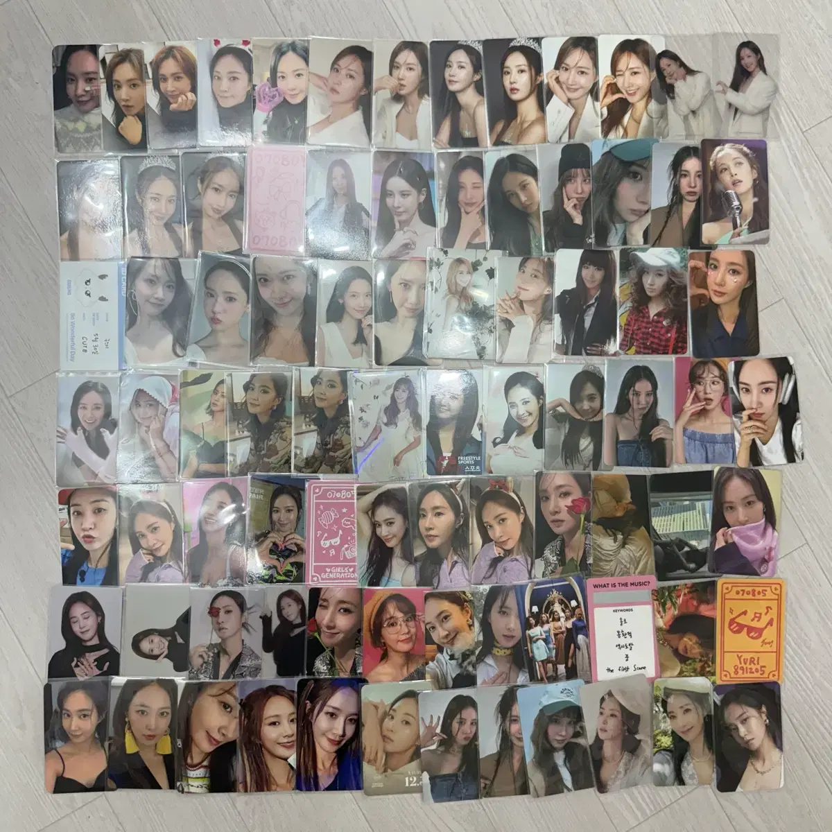 소녀시대 굿즈, 포카, 앨범 태연 써니 티파니 효연 유리 수영 윤아 서현 1