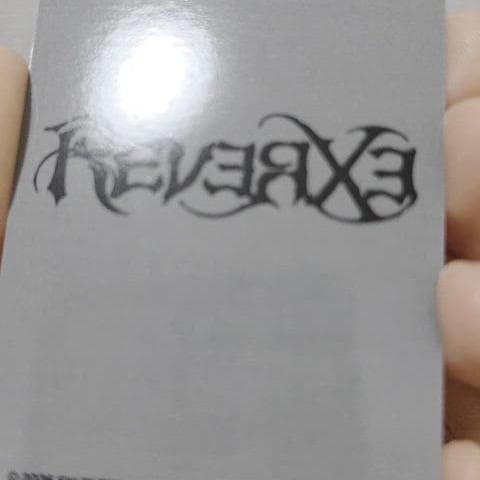 엑소 중국 팝업 구매특전 포카 세훈 2