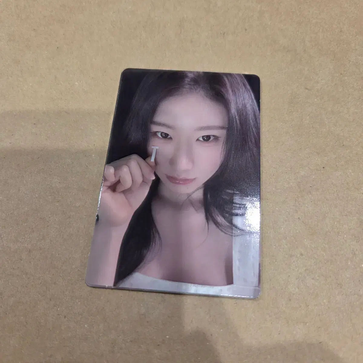 itzy 있지 채령 t 포카 1