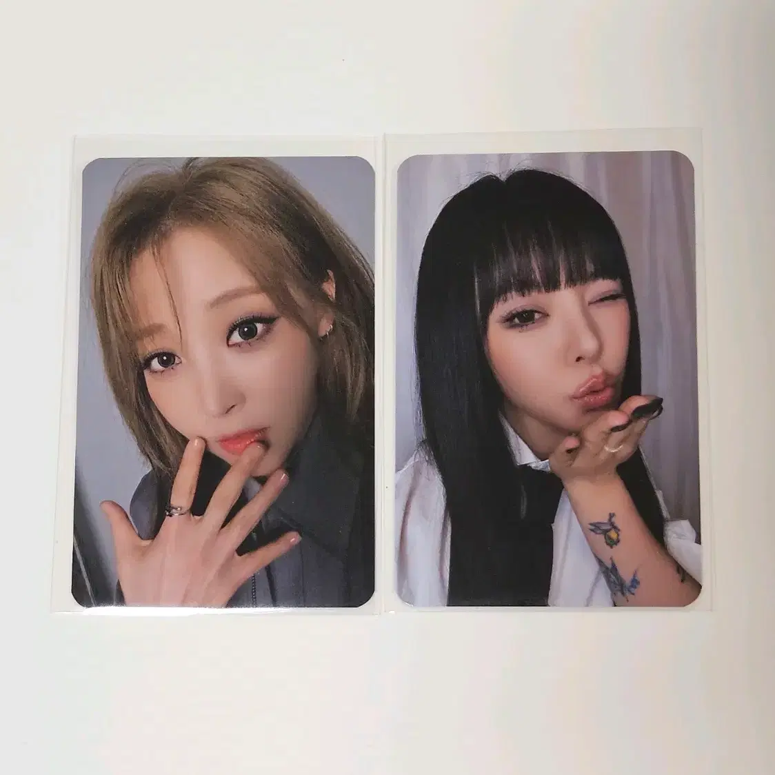 마마무 문별 휘인 공방 포카
