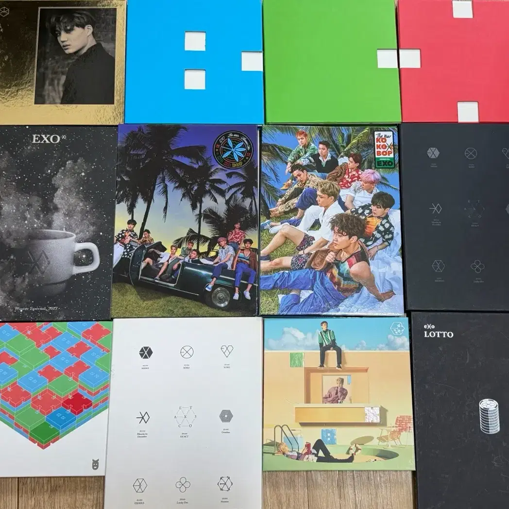 포카O 엑소 앨범 exo album + photocard exo cd 1