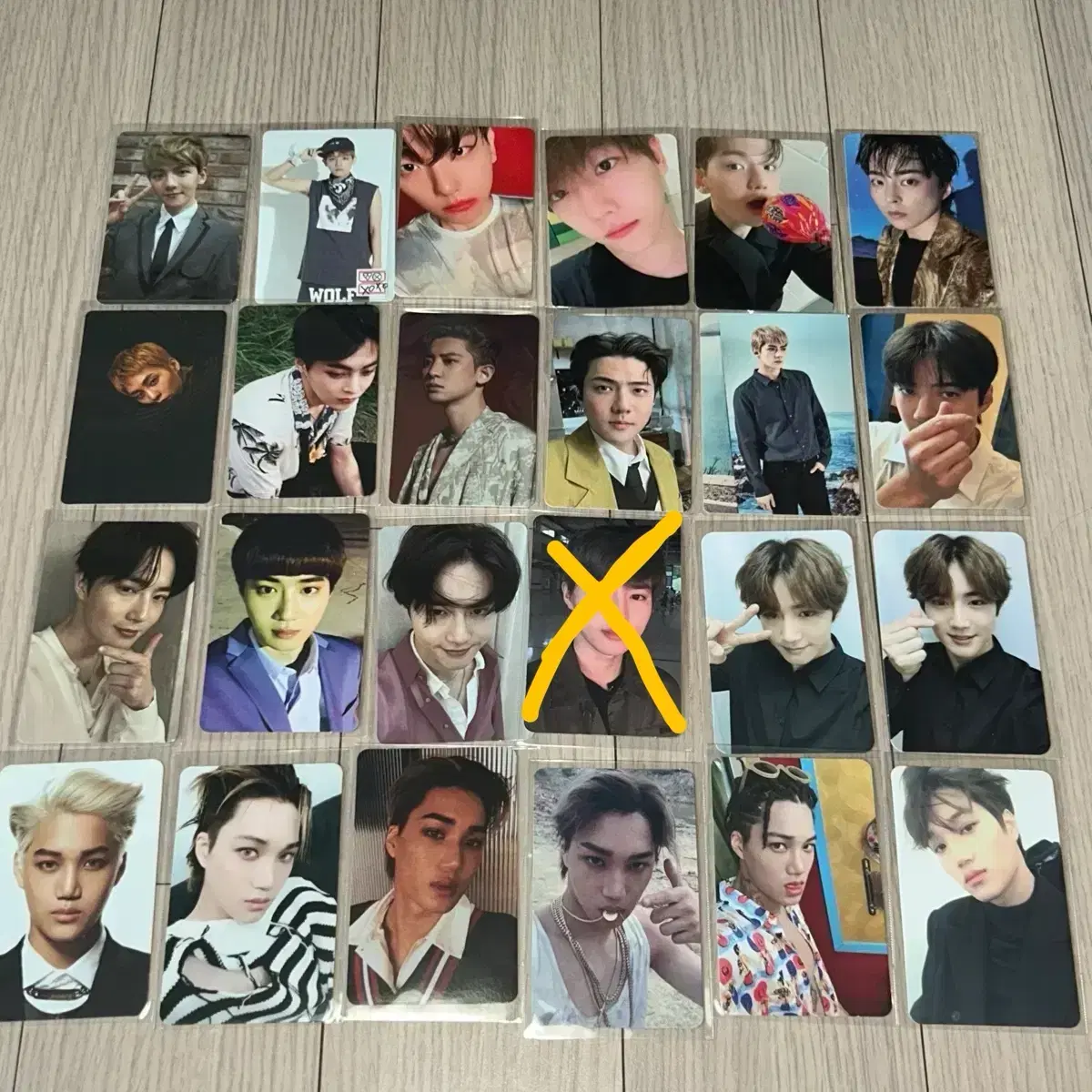 엑소 포카 양도 (수호 백현 찬열 카이 세훈 시우민) 1