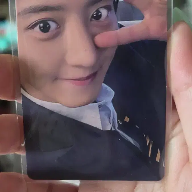 엑소 찬열 일본 유니폼 포카 1