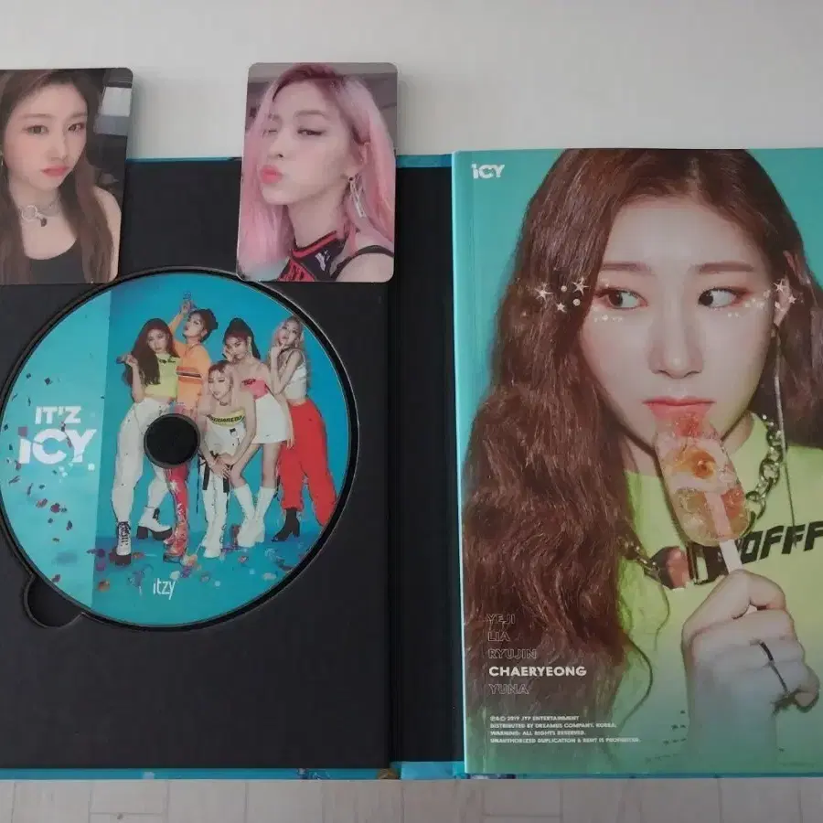 있지 ITZY ICY 앨범 포토카드 포함 1