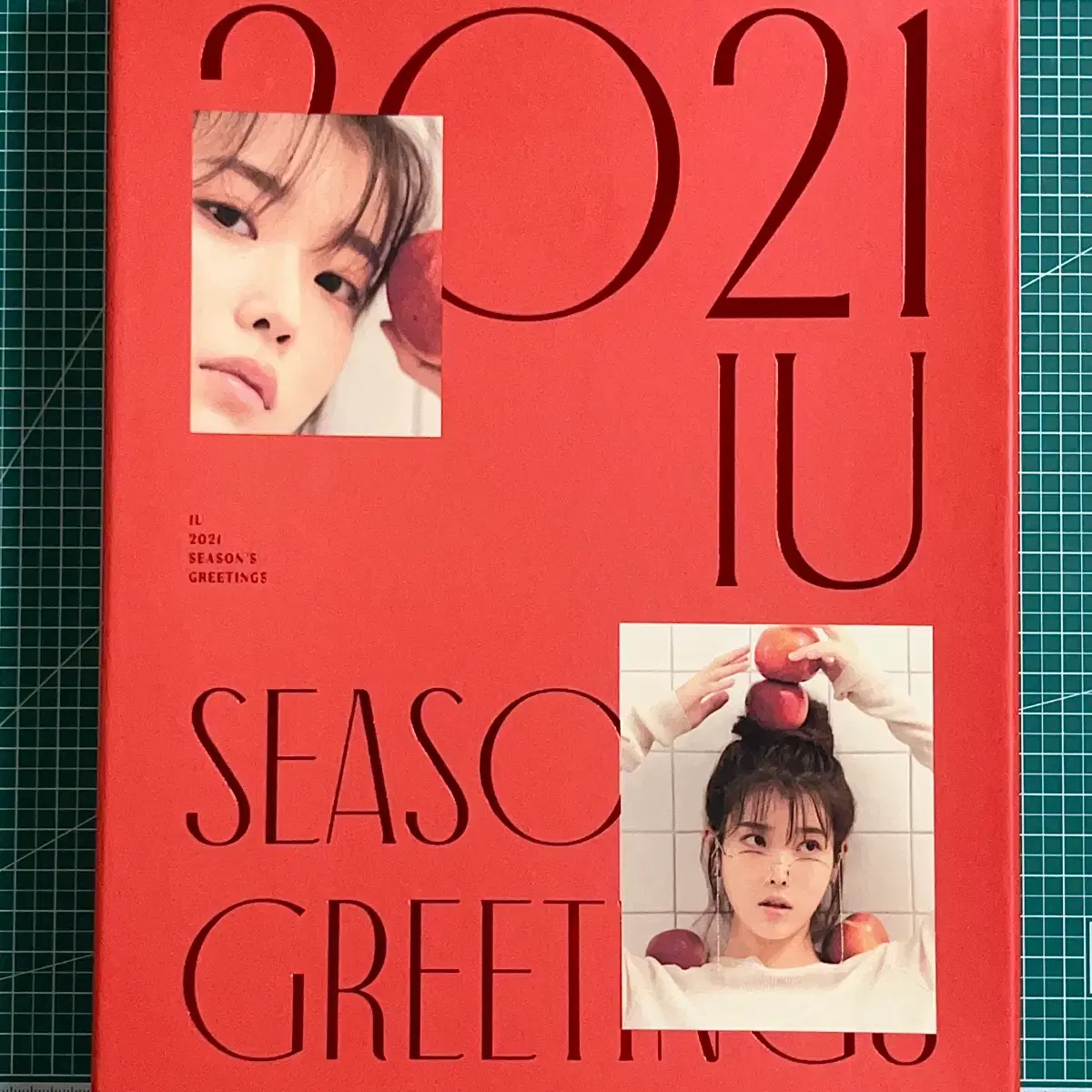 아이유 2021 시그 풀박스 시즌 그리팅 ㅅㅊㅇ 포카 앨범 달력
