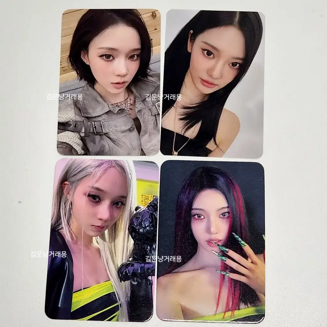 에스파 레몬에이드 케타포 사웨 윈터 닝닝 사운드웨이브 미공포 포카 1