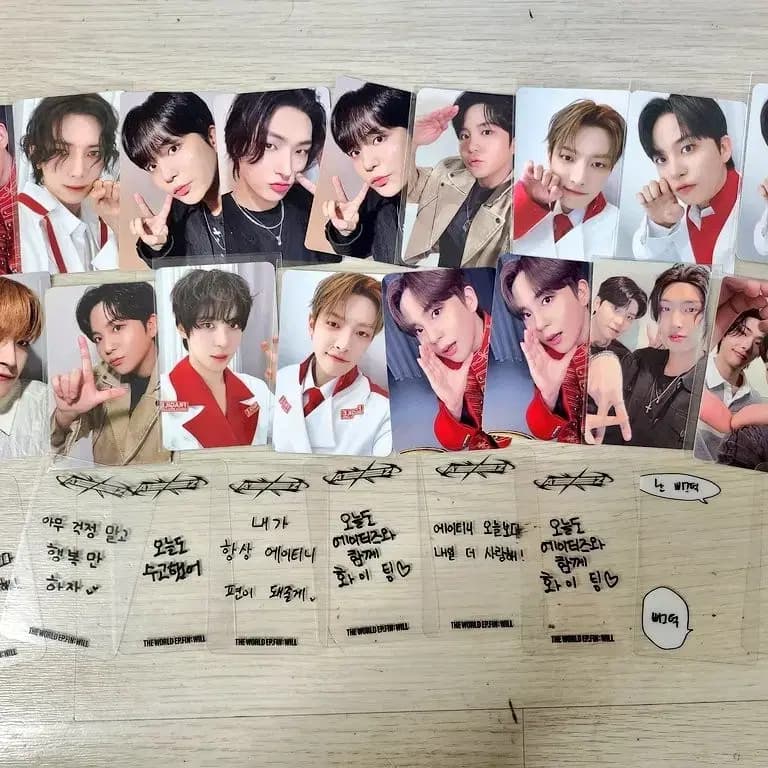 에이티즈 팝업 특전 포토카드 ateez pop up photocard 2