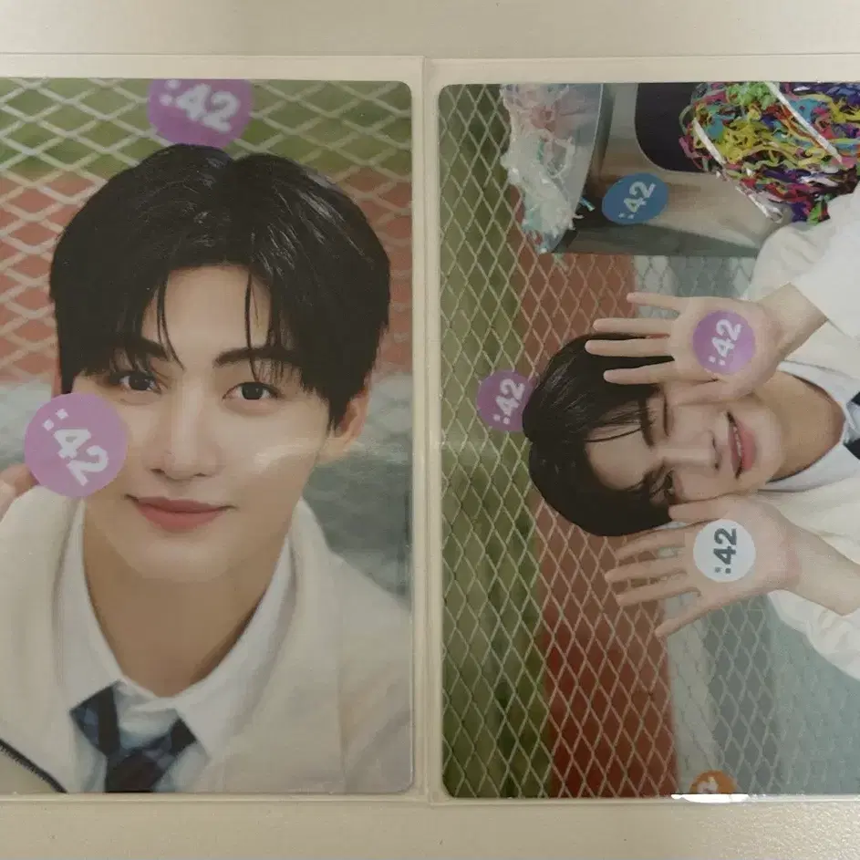 투어스 포토카드 42클럽 지훈 1