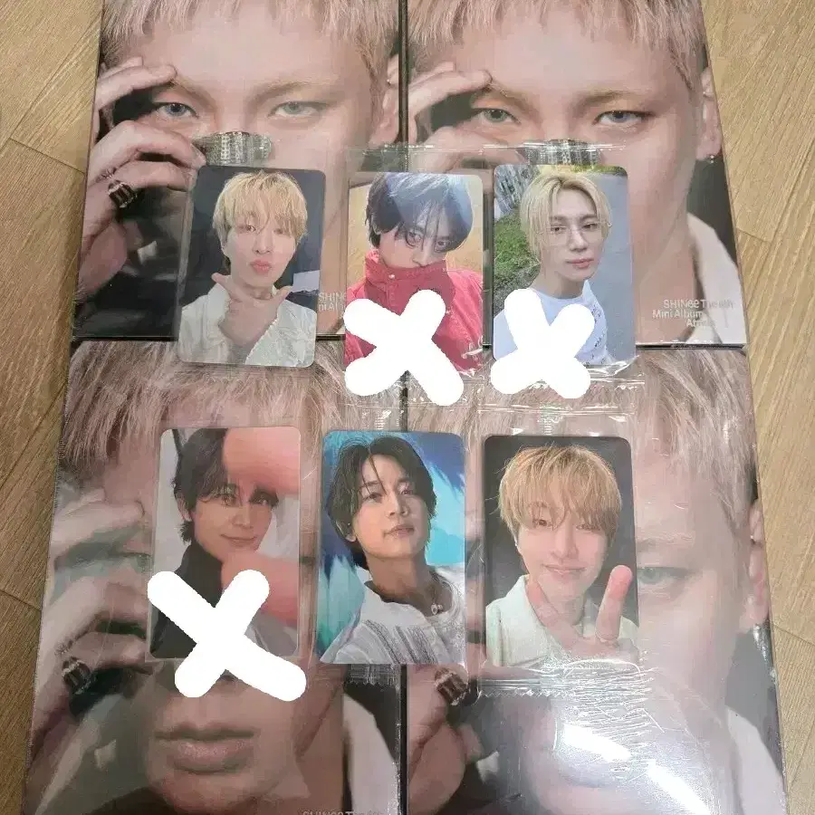 샤이니 민호 태민 온유 케타포 럭드 위버스 특전포카 판매,교환 합니다 2
