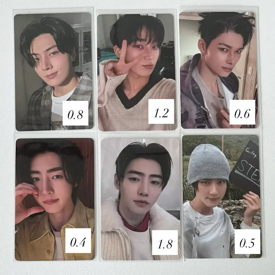 엔하이픈 이즈위 포토카드 | 정원 제이 성훈 선우 니키 1