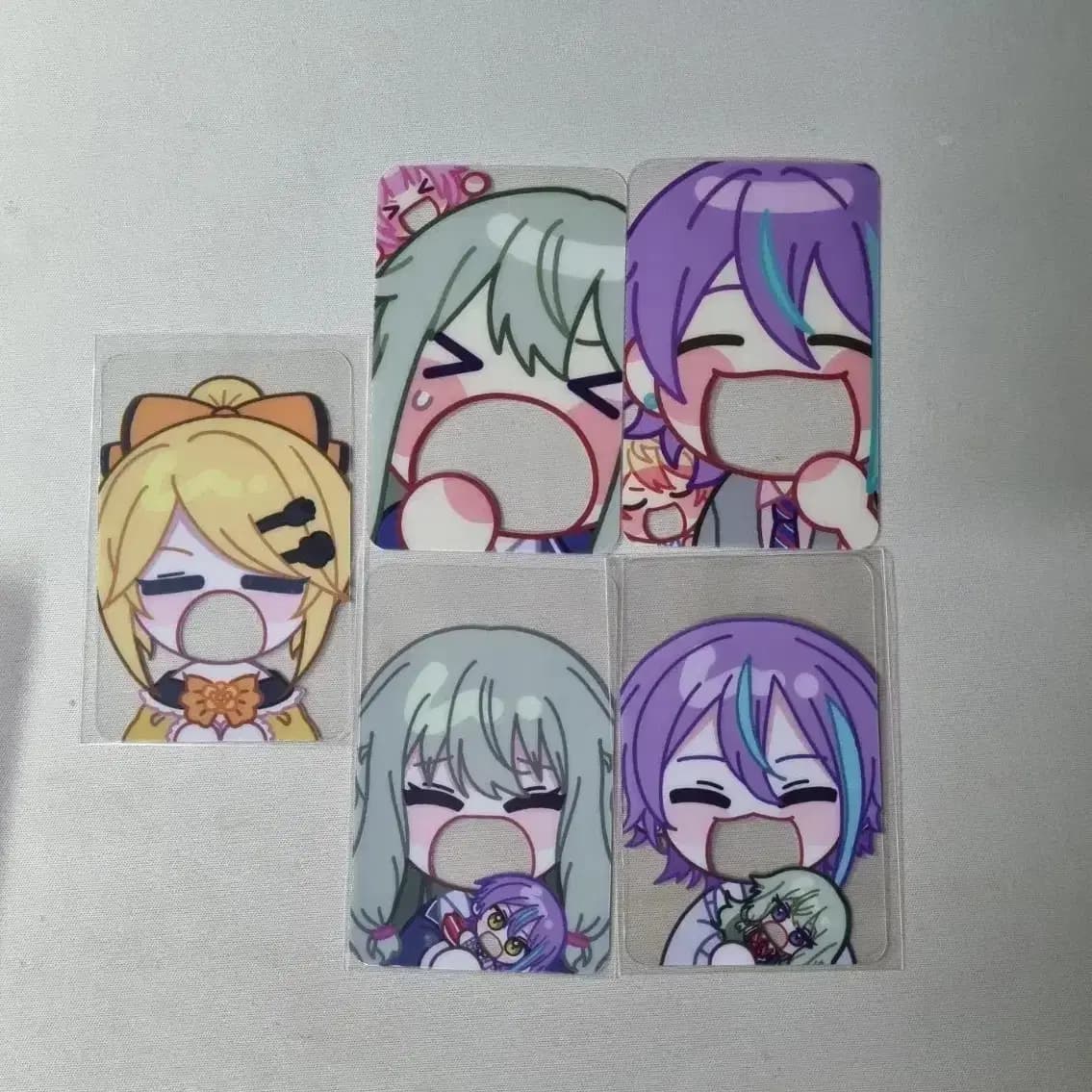 프세카 루이 네네 카가미네 린 와앙 포카 포토카드 비공식 비공굿 프로세카 1