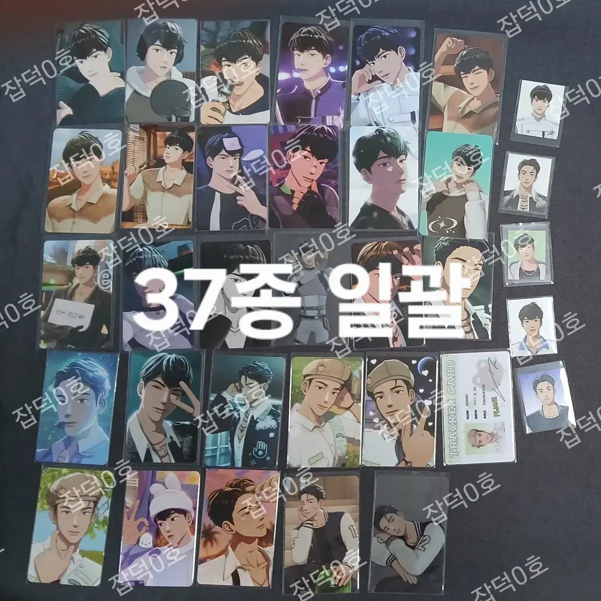 플레이브 하민 포카 포토카드 논중화물 시그 플리존 아이디 빼빼로 엽서증사 1