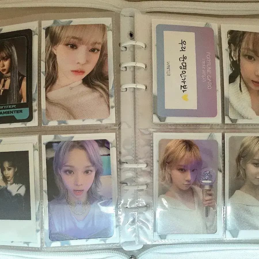윈터 포카, 에스파 앨범 대량 판매 2