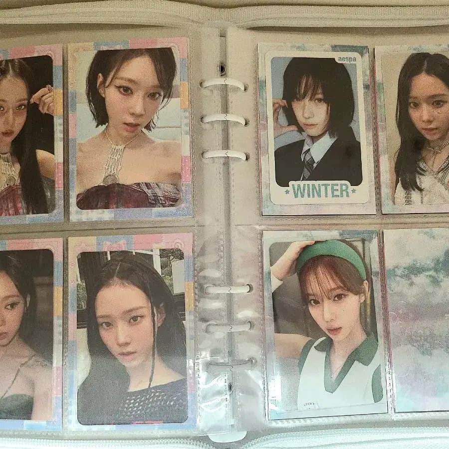 윈터 포카, 에스파 앨범 대량 판매 4
