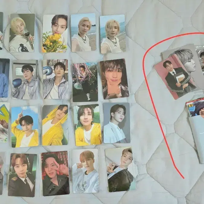 세븐틴 윤정한 조슈아 준 이도겸 김민규 전원우 호시 디에잇 포카 양도 1