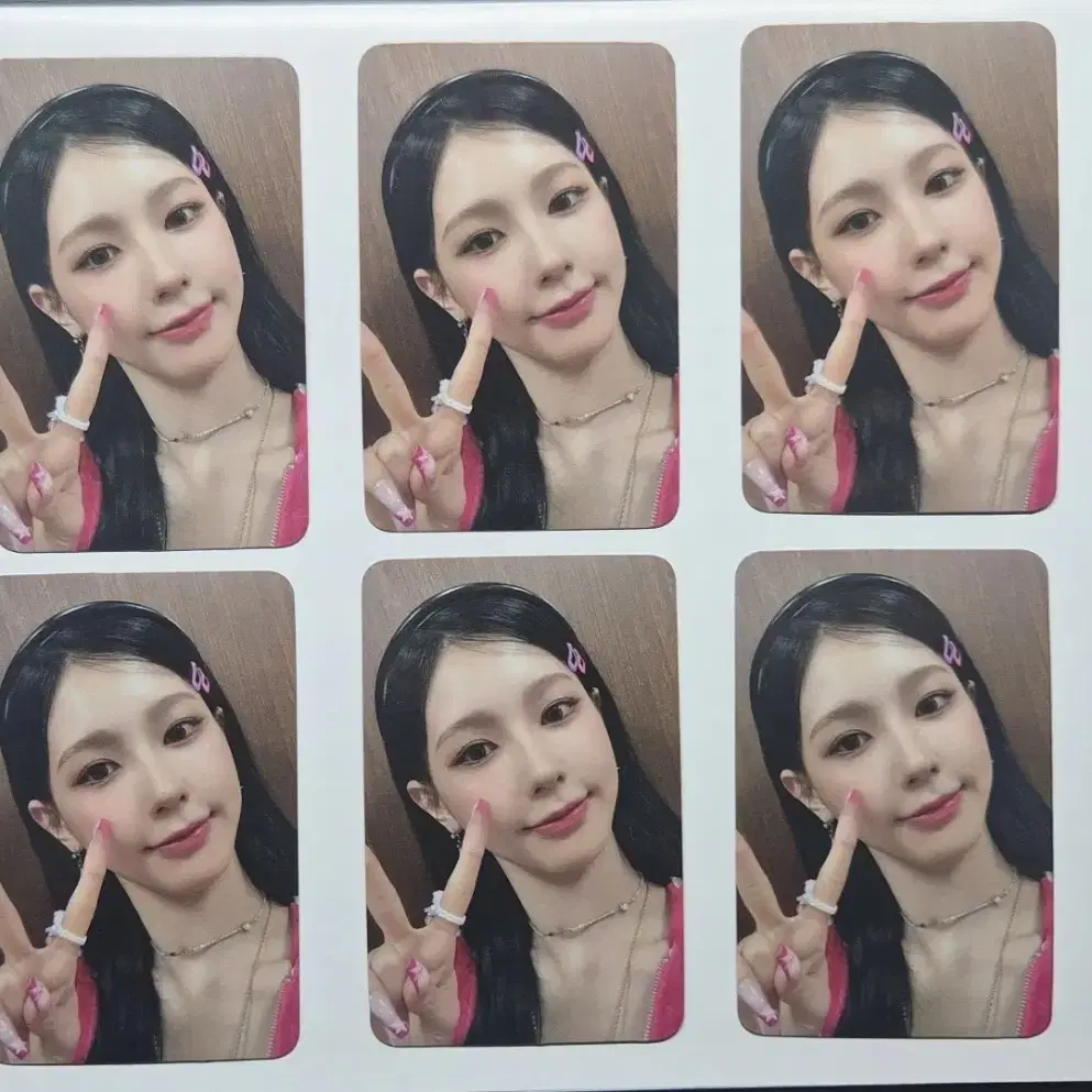 아이들 퀸카 I feel 자카르타 해외 한정 포토카드 판매합니다 우기 10