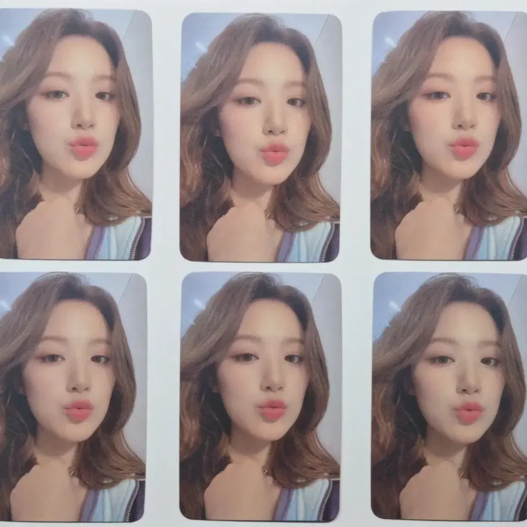 아이들 퀸카 I feel 자카르타 해외 한정 포토카드 판매합니다 우기 6
