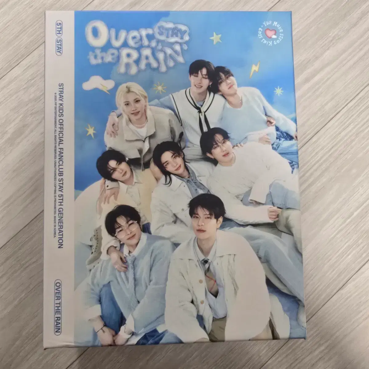 스트레이키즈 5기 공십 팬클럽 키트 (포카 포함) 1