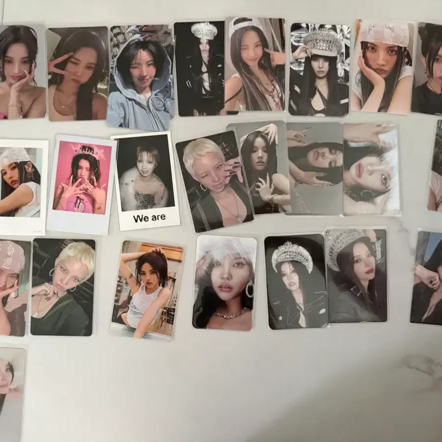 아이들 소연, 미연, 민니, 우기, 슈화 포카 5