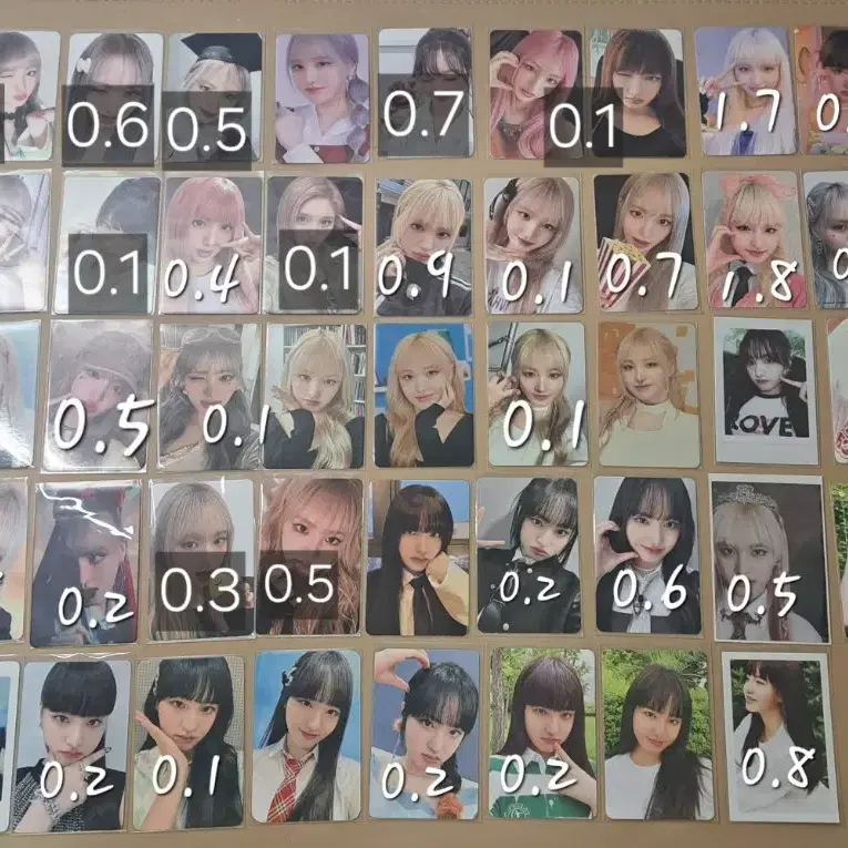 아이브 리즈 포카 판매합니다 1