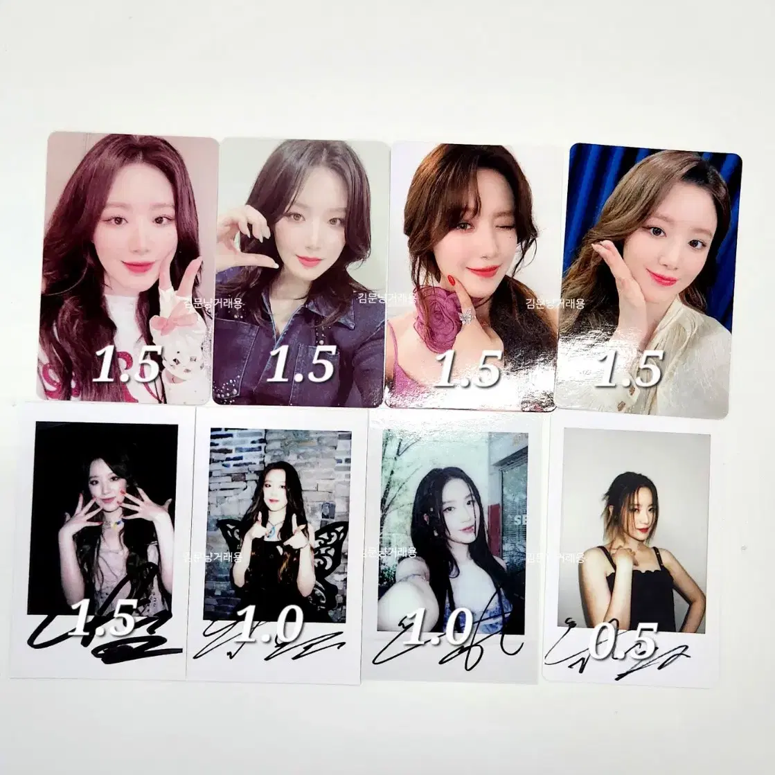 아이들 슈퍼레이디 퀸카 슈화 kms 미공포 포카 포토카드 폴라 여자아이들 1