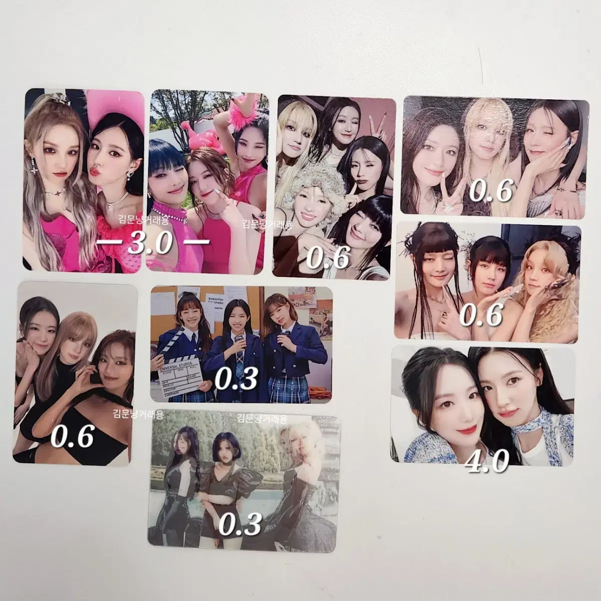 아이들 유닛포카 퀸카 애플뮤직 슈퍼레이디 메이크스타 굿띵 라인프렌즈 1