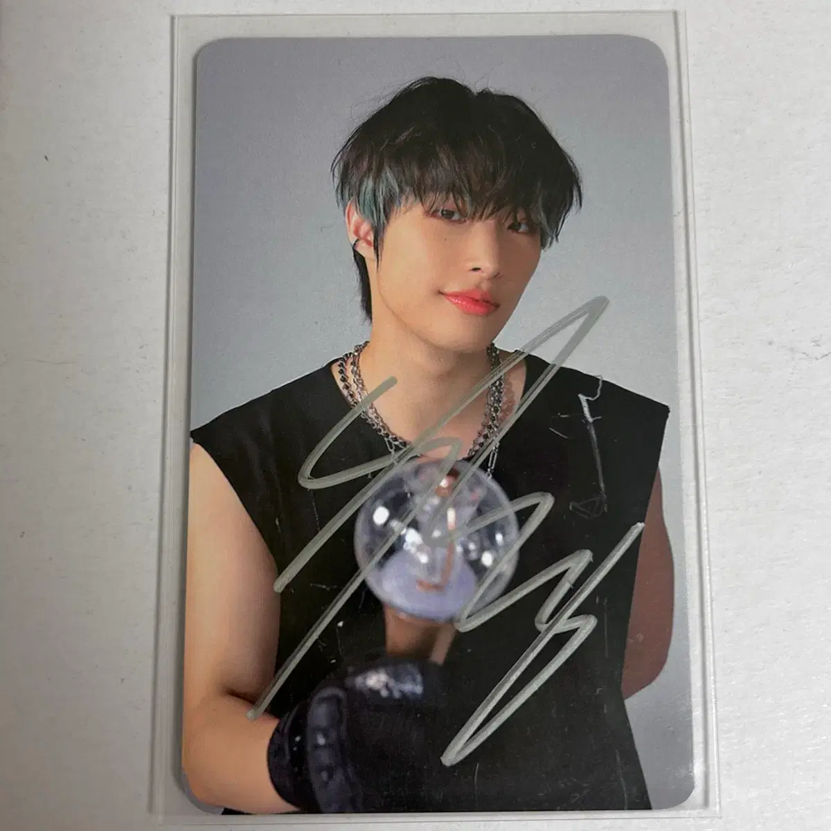 에이티즈 민기 에이티니존 친필싸인 포카 양도
