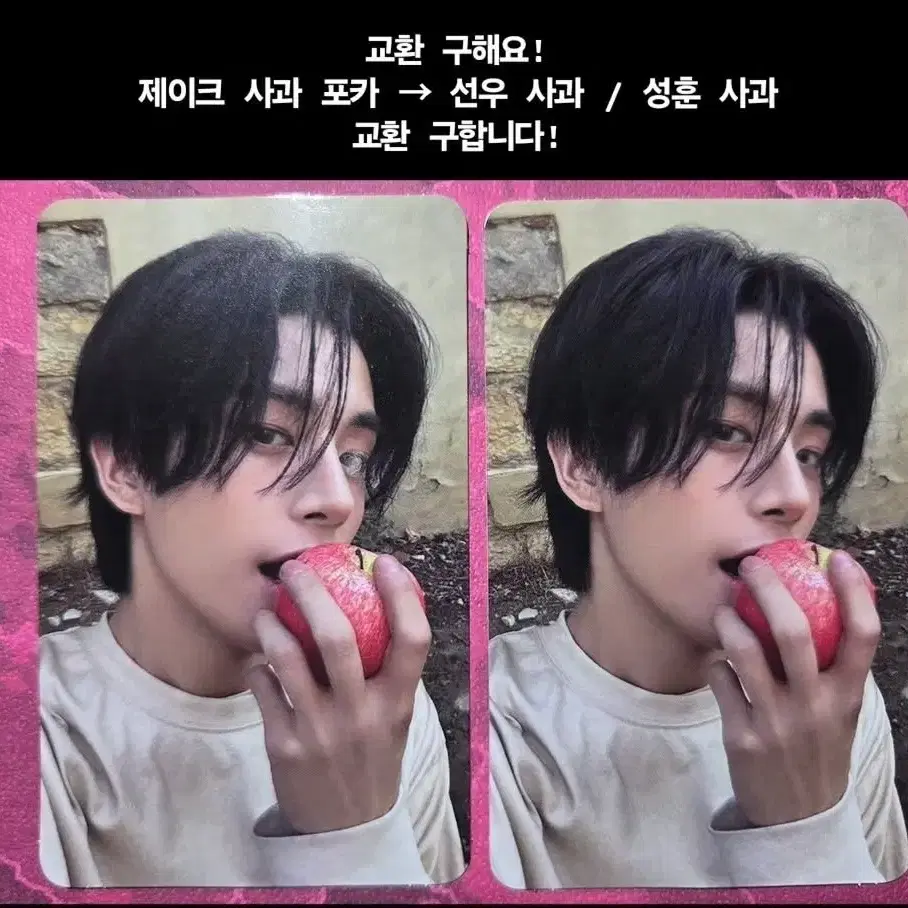 7집 엔진반 제이크 사과포카 교환 / 판매 1