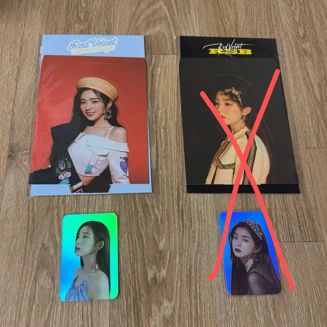 레드벨벳 아이린 홀로그램 포카 파워업 알비비 1