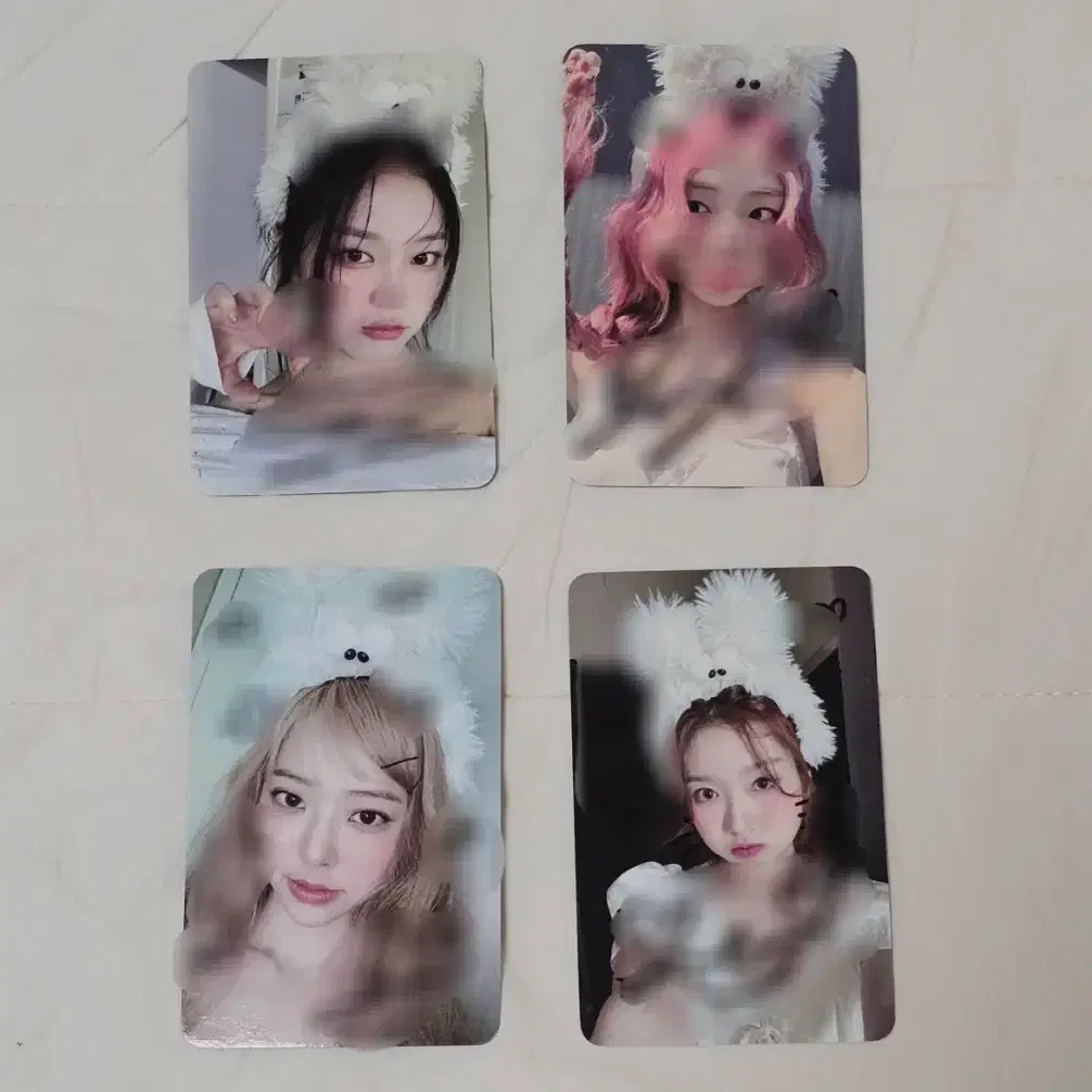 루셈블 공방포카 낙서 싸인포카 양도 판매 현진 여진 비비 고원 이달의소녀
