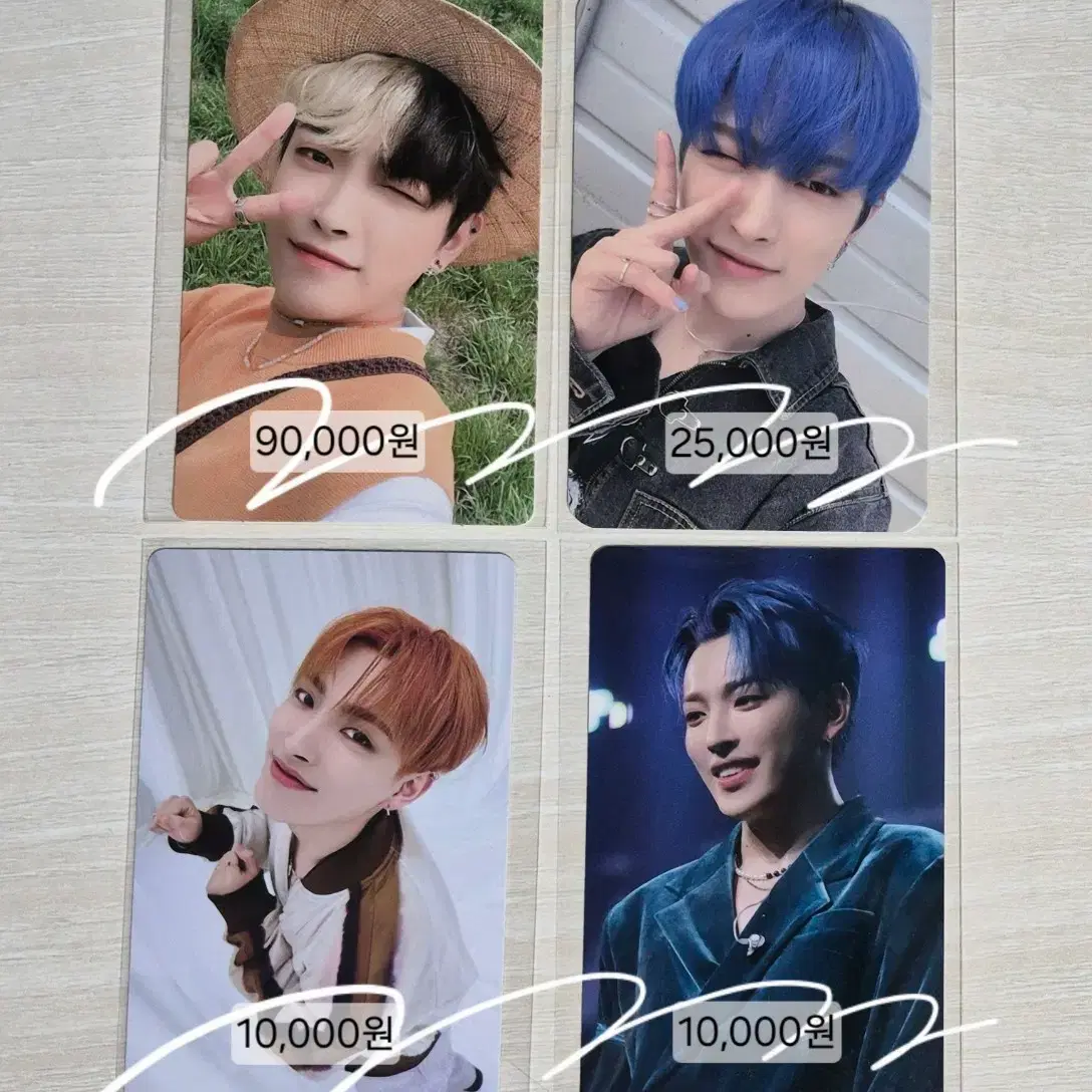 에이티즈 홍중 포카 팝업미공포썸머포토북워크골든아워아온마티성화산우영윤호민기 1