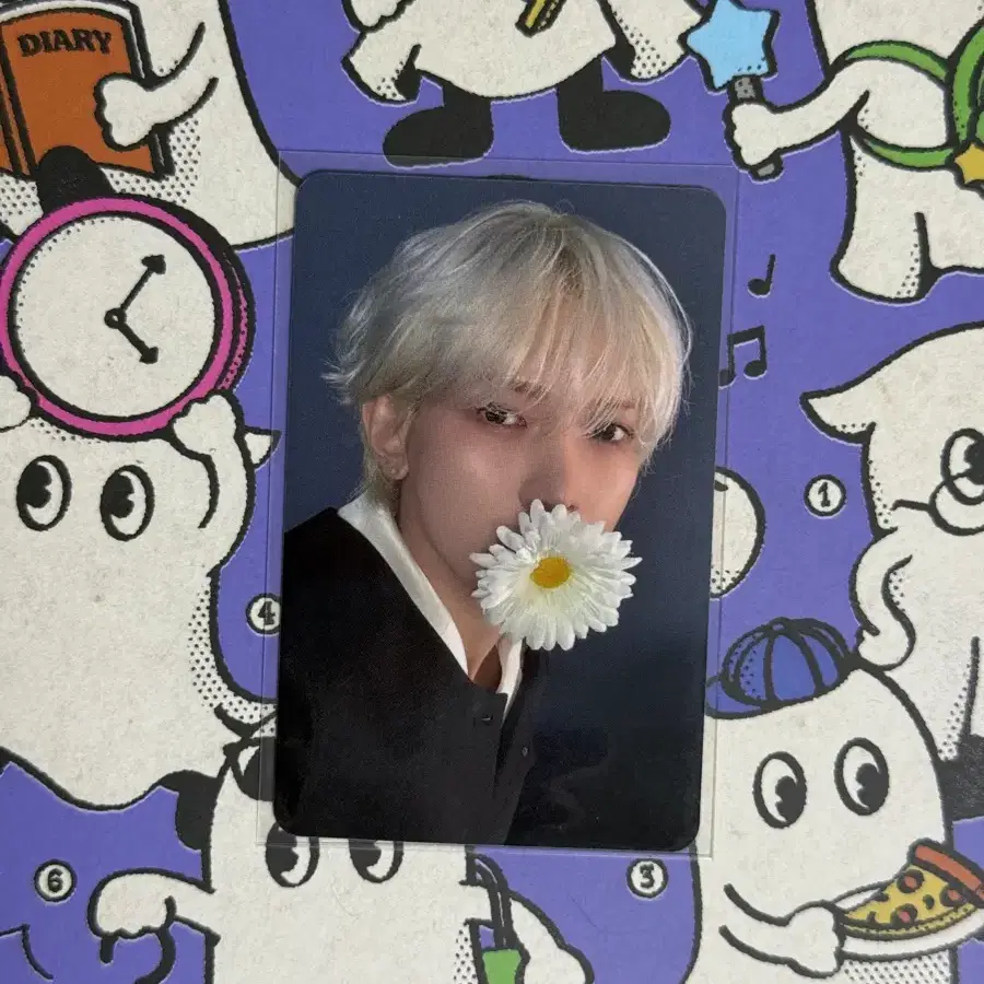 Ateez 에이티즈 여상 애플뮤직 누가 꽃이게~? 버전 포카 1