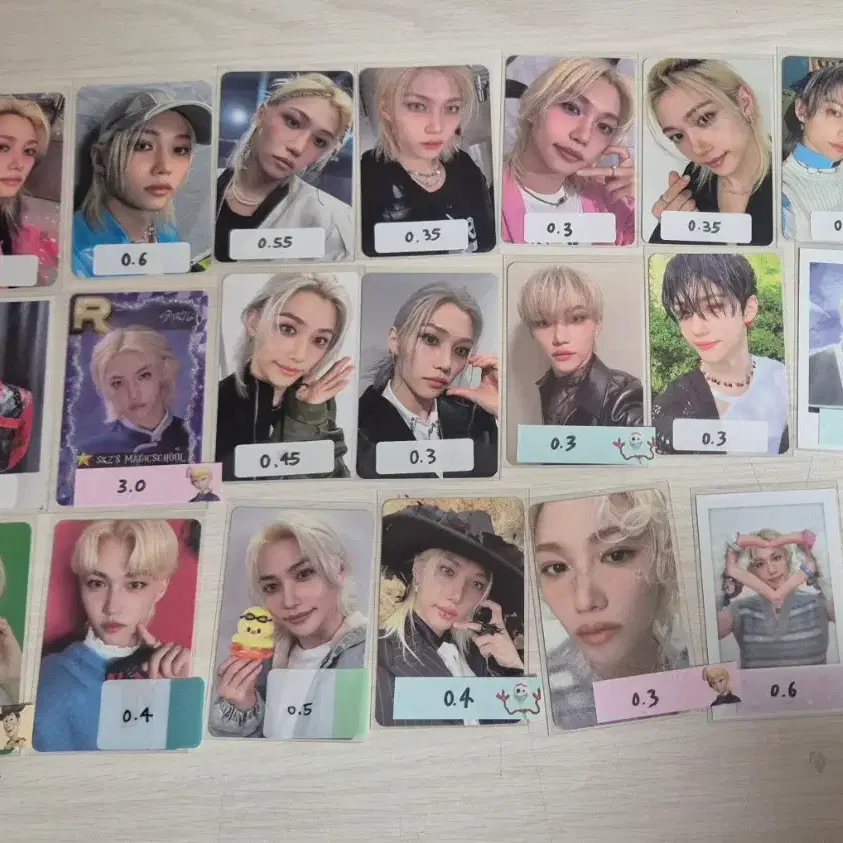 스트레이키즈 포카 양도합니다.)방찬리노창빈현진한필릭스승민아이엔 6