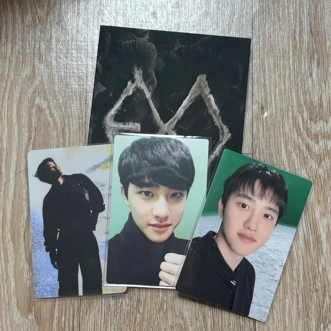 덤,단순개봉) 엑소 디오 도경수 중국 포카 큐큐뮤직 QQ뮤직