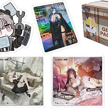 소녀전선2망명,망토,가면,초대장,스티커,포토카드,특별패키지,클리너,뱃지 1