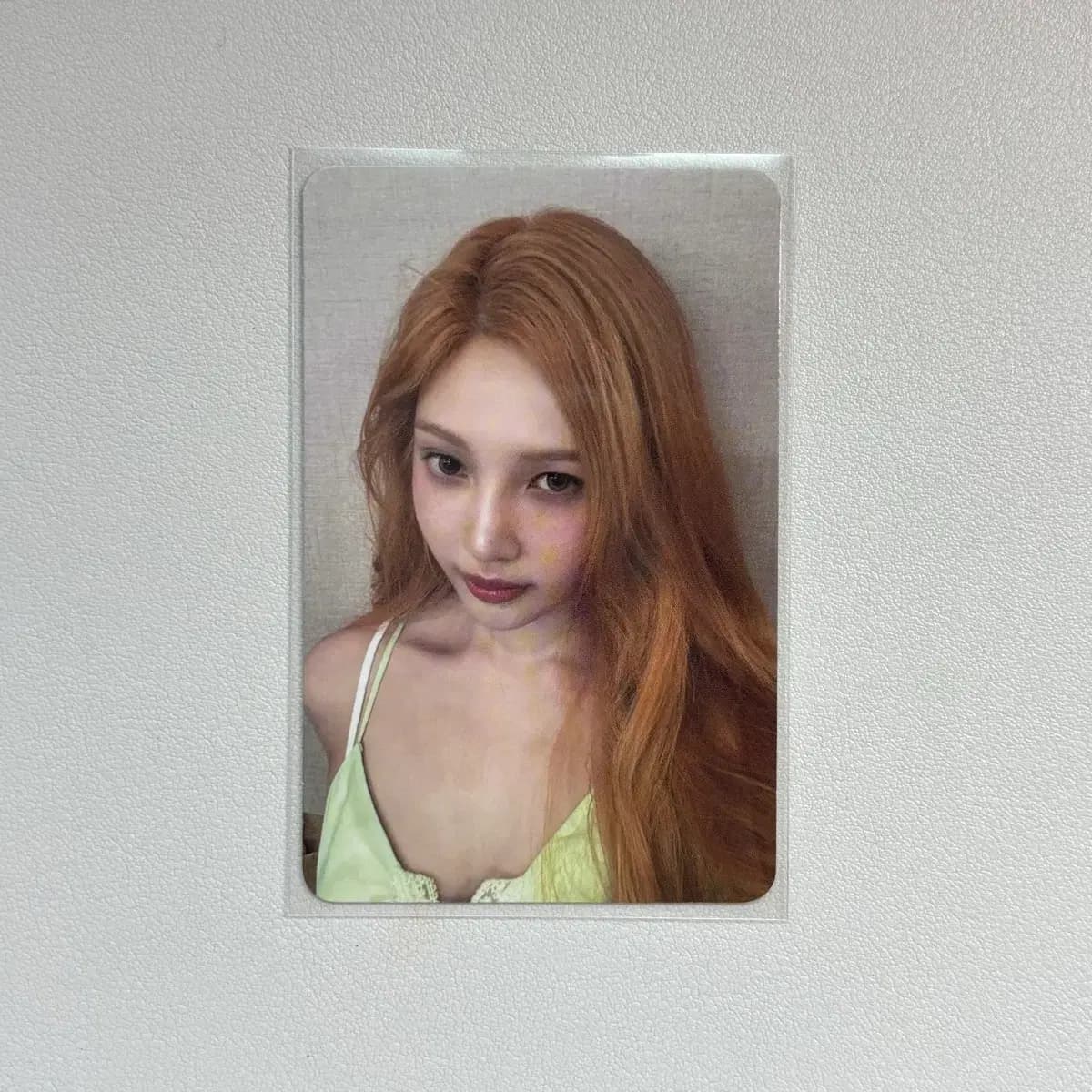 레드벨벳 조이 love splash 연두수영 포카 1