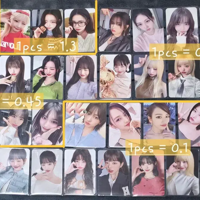 아이브 미공포 앨포 포토카드 포카 판매해요! 유진가을레이 원영리즈이서2 1