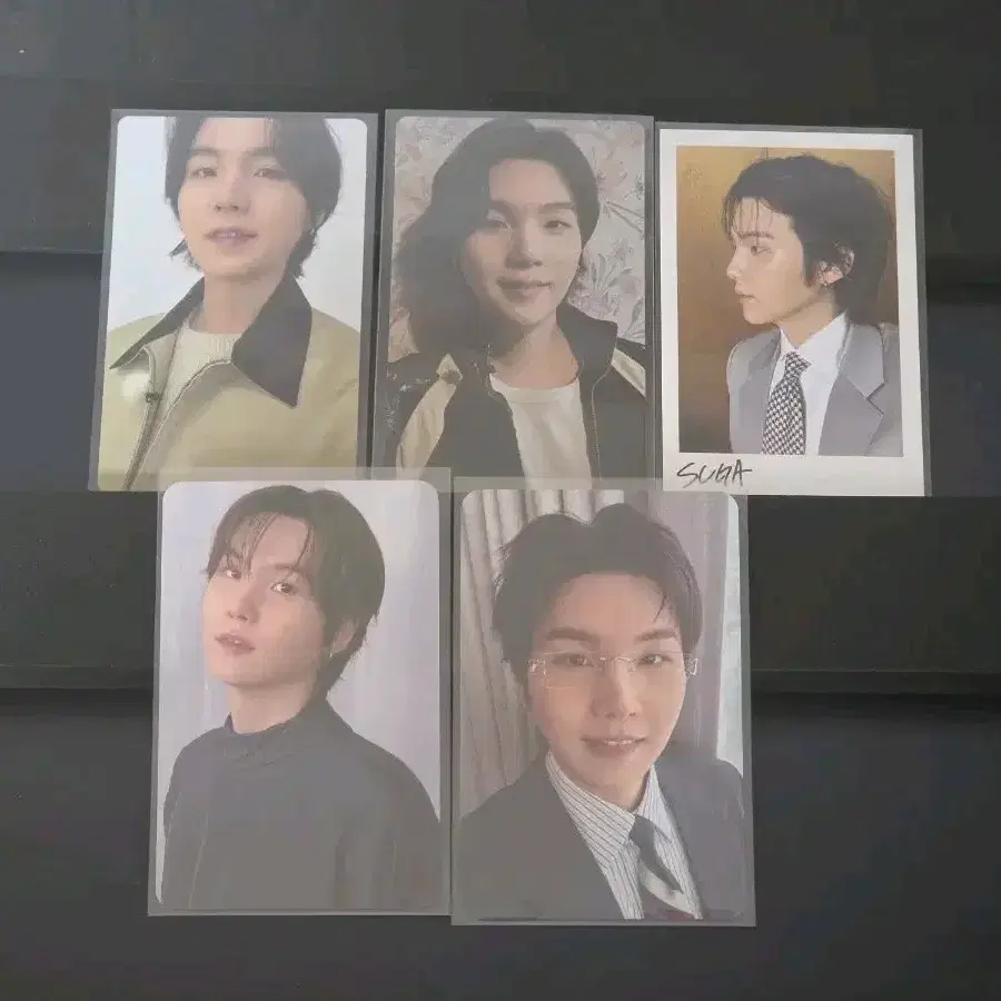 슈가 포카 SUGA 얼리버드 디럭스 아미존 고양콘 부산콘 아리랑 BTS 1