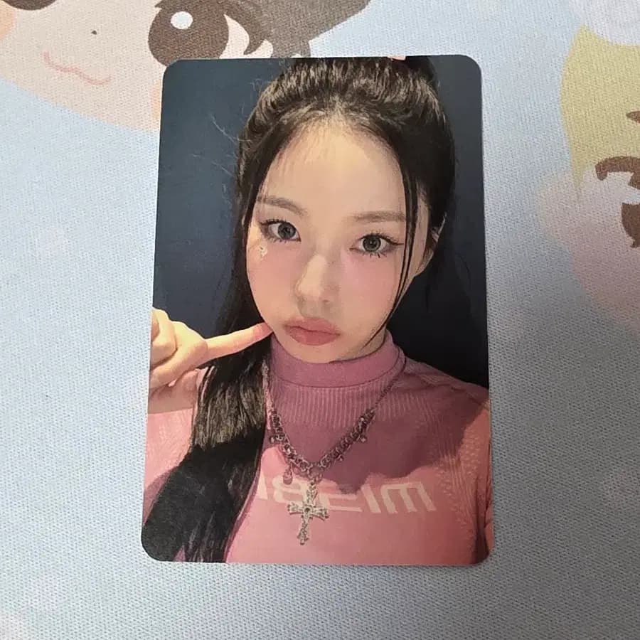 엔믹스 애플뮤직 럭드 포카 규진 1