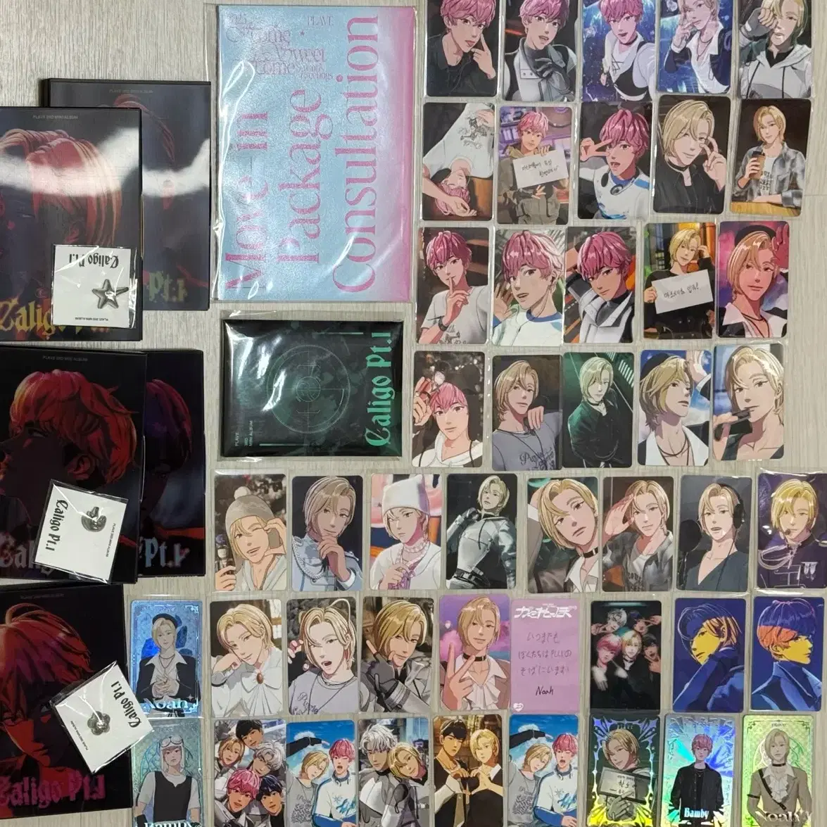 플레이브 포카 굿즈 앨범 시그 생일키트 처분 예준 노아 밤비 은호 하민 2