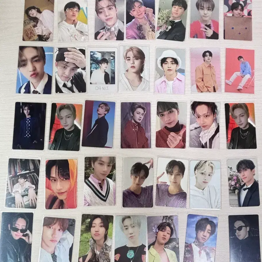 세븐틴포카 83장 급처+민규 키링,증사 2