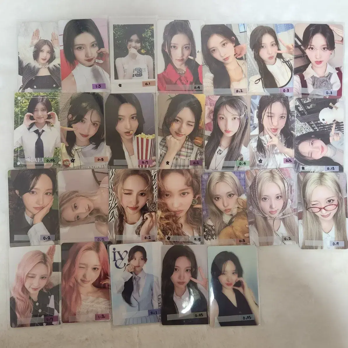 아이브 포카 -> 아이브 리즈 보넥도 리우 교환 / 아이브 포카 판매 3